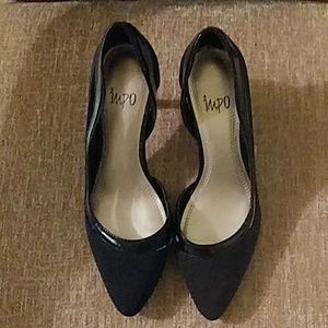 IMPO black Velocity high heels size 7M